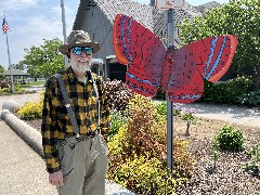 Dan Dorrough; butterfly contest; Kershaw Park, NY